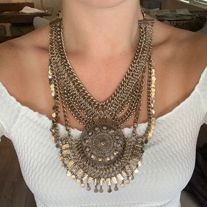 Bohemian Chandelier Necklace